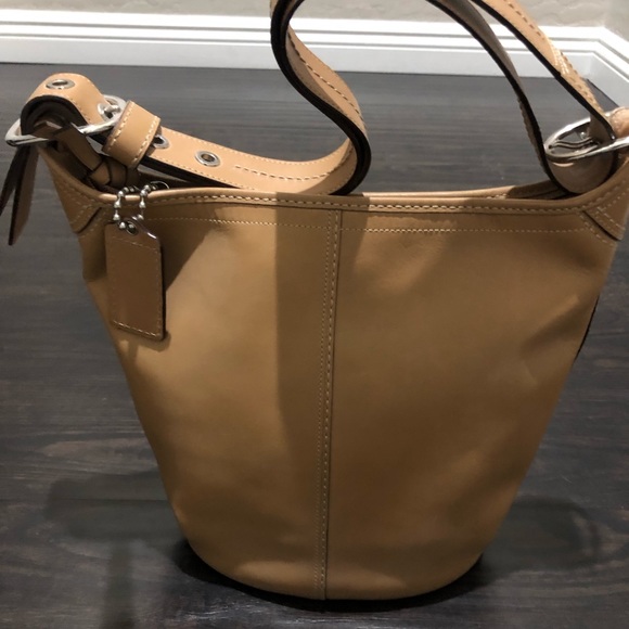 ‼️SALE‼️Camel Color Authentic Coach bag. - Picture 2 of 7